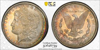 1880-S $1 MS67+