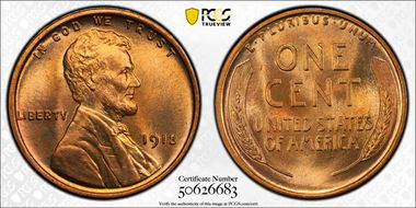1913 1C MS67RD