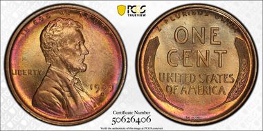 1909-S VDB 1C MS67RD