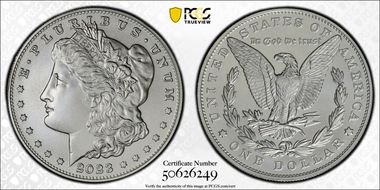 2023 $1 Morgan Dollar MS70
