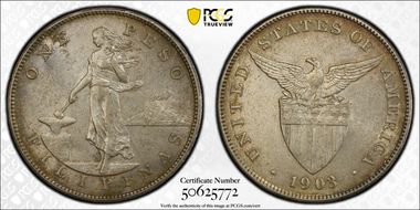 1903 Peso AU58