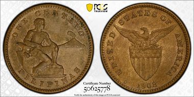 1908-S/S 1C Allen-2.06a, FS-501 MS64BN