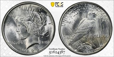 1922-D $1 MS63