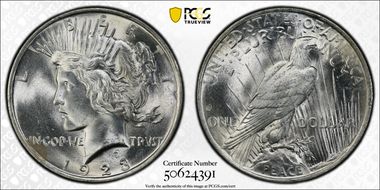 1923 $1 MS64