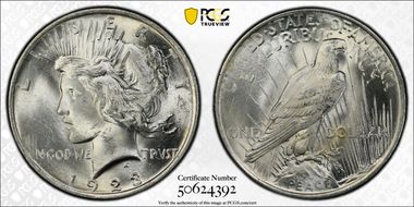 1923 $1 MS64