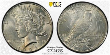1926 $1 MS62