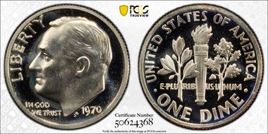 1970 10C No S PR68CAM