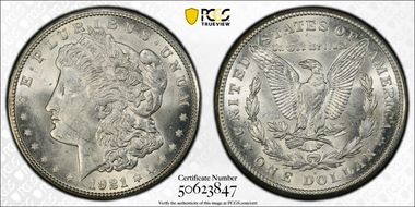 1921-S $1 MS62