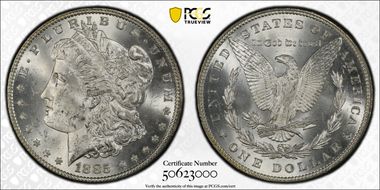 1885 $1 MS63