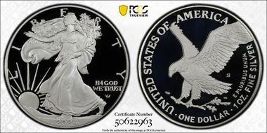 2024-S $1 Silver Eagle PR70DCAM