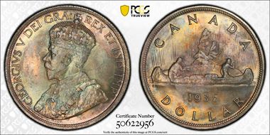 1936 S$1 MS65