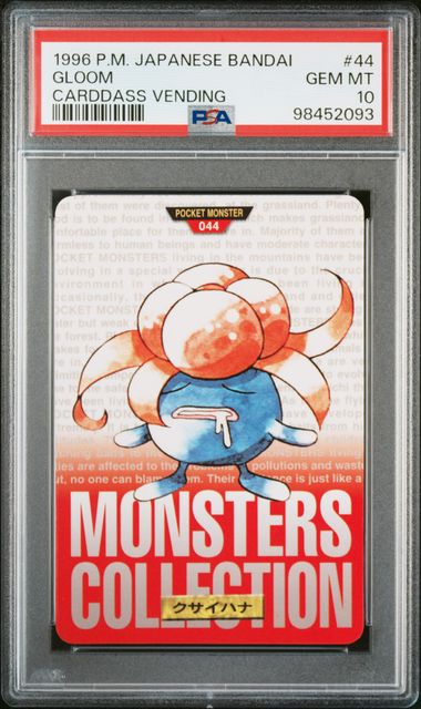Gloom card PSA 10, cert 98452093