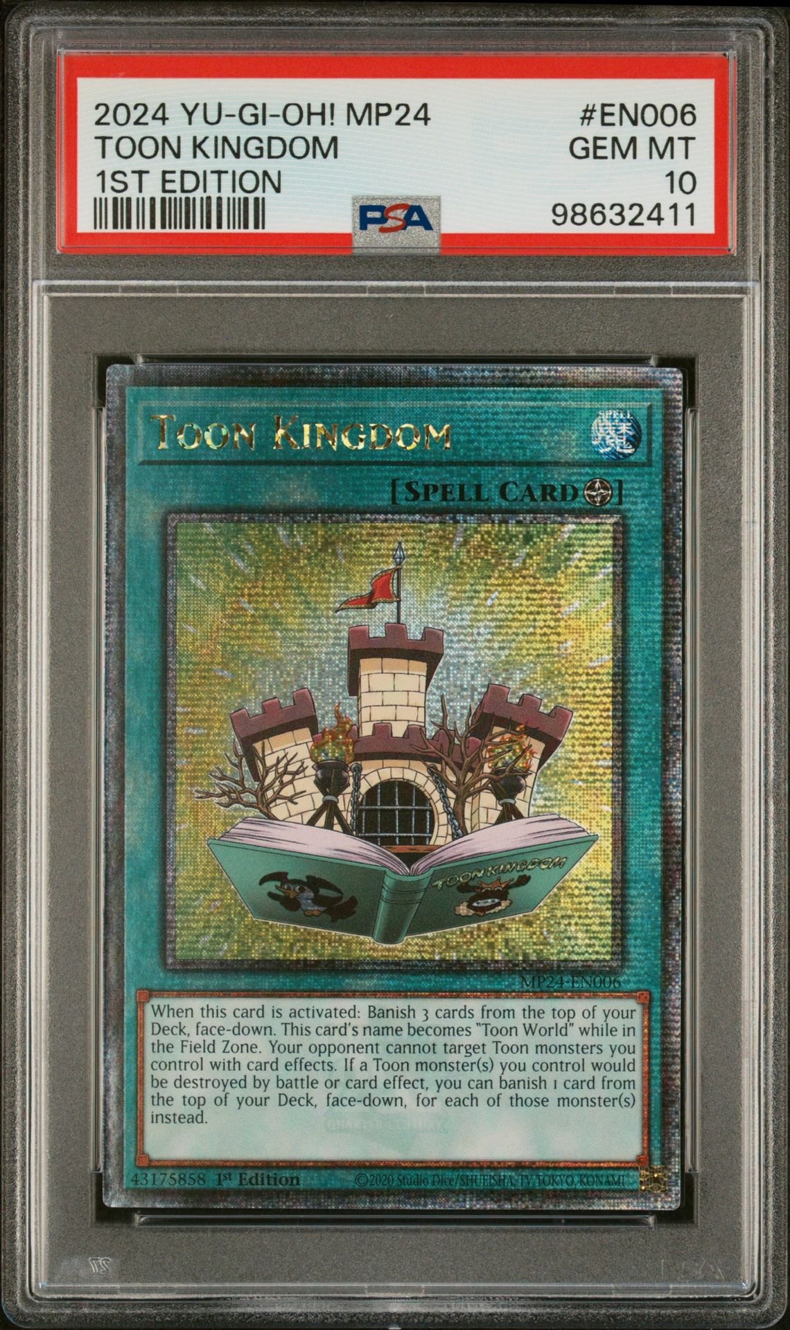2024 Yu-Gi-Oh! Yu-Gi-Oh #EN006 Toon Kingdom front