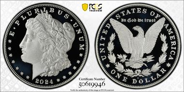 2024-S $1 Morgan Dollar First Strike PR70DCAM