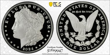2024-S $1 Morgan Dollar First Strike PR70DCAM