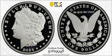 2024-S $1 Morgan Dollar First Strike PR70DCAM