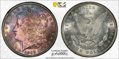 1893 $1 MS63