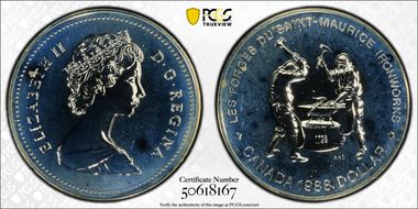 1988 S$1 St.Maurice SP67