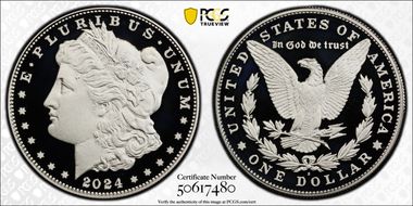 2024-S $1 Morgan Dollar First Strike PR70DCAM