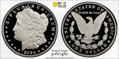2024-S $1 Morgan Dollar PR70DCAM