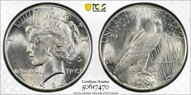 1928 $1 MS62