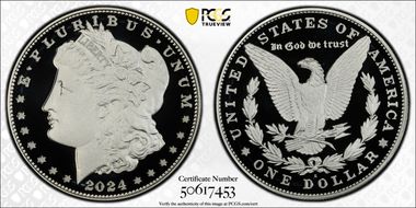2024-S $1 Morgan Dollar First Strike PR70DCAM