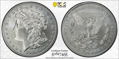 2024 $1 Morgan Dollar MS70