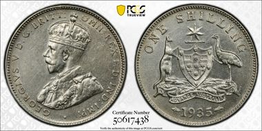 1935(m) Shil KM-26  Ag AU55