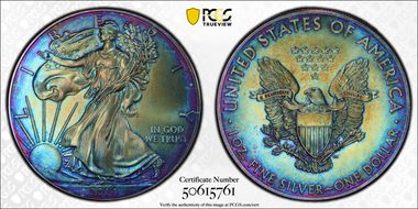 2014 $1 Silver Eagle MS67