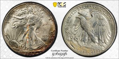 1942-D 50C MS66+