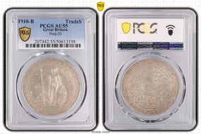 1910-B Trade$ Prid-20 AU55