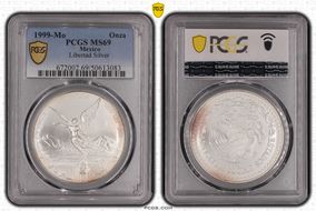 1999-Mo Onza Libertad Ag MS69