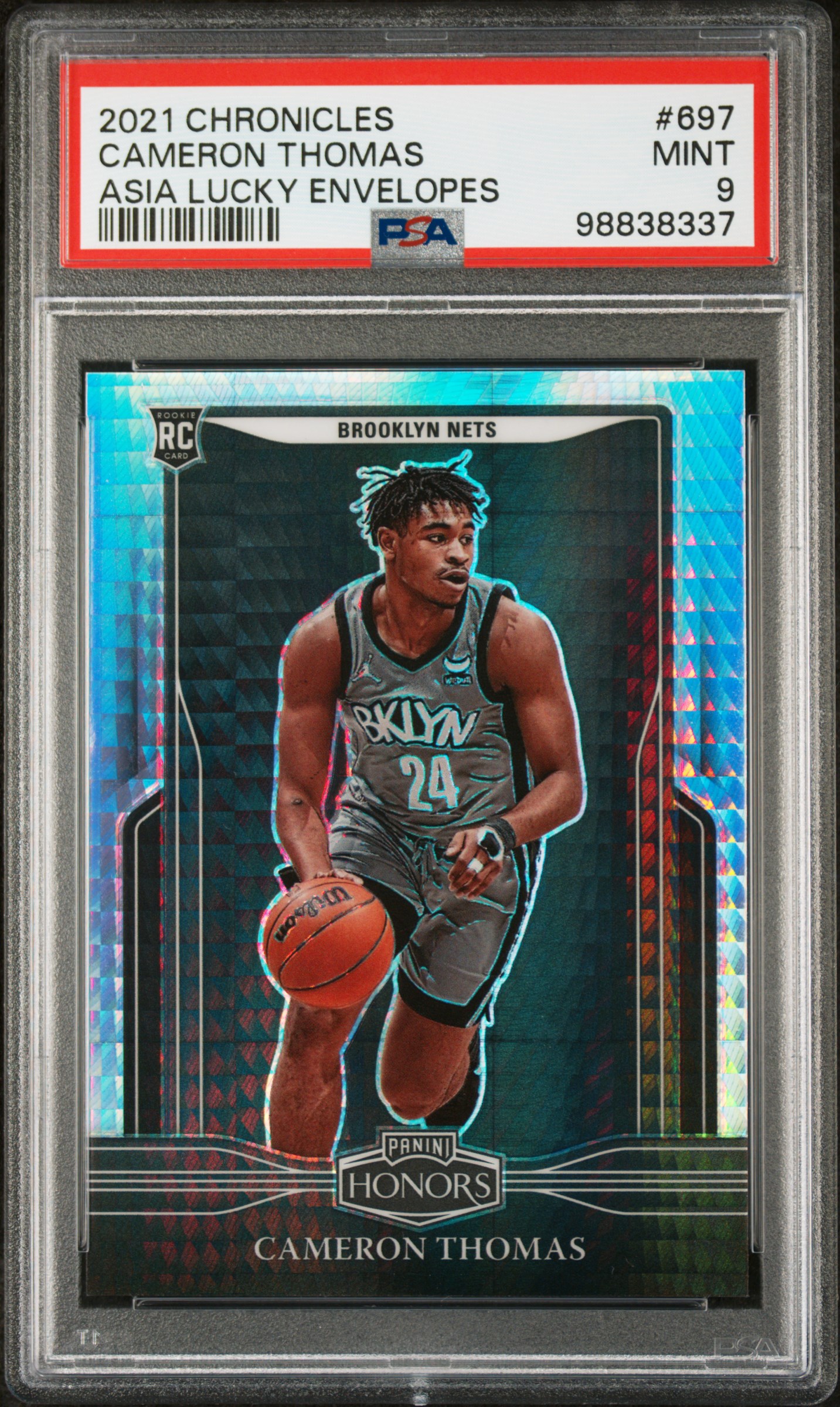 2021 Panini Chronicles Cameron Thomas #697 (Asia Lucky Envelopes) Mint 9 front