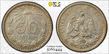 1918-M 50C KM-446 N1