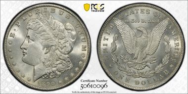 1890 $1 MS63