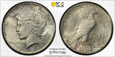 1927 $1 MS62
