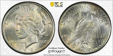 1924-S $1 MS62