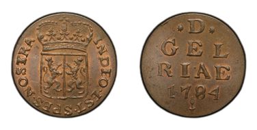 1784 Duit MS64BN