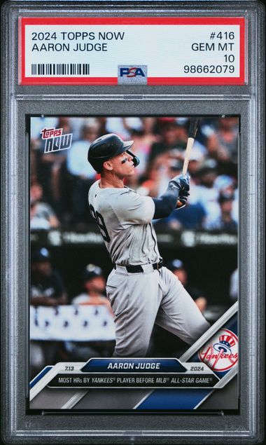 2024 Topps Topps Now #416 Aaron Judge front