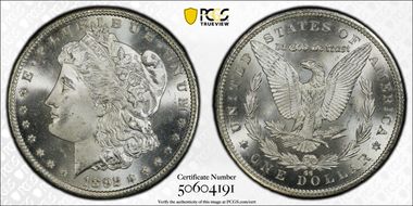 1892-CC $1 MS65