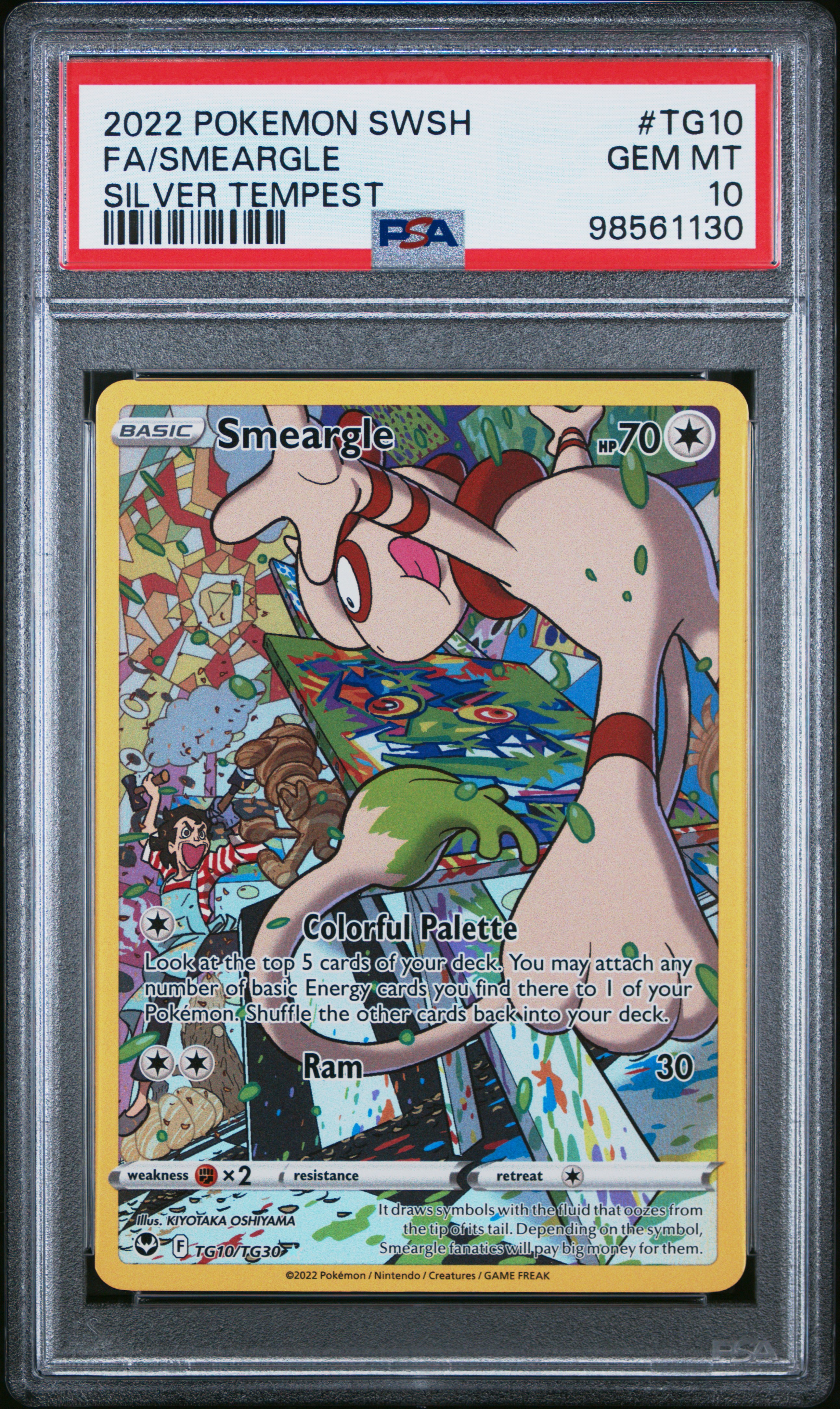 smeargle pokemon card value 2022 S11a 073/068 CHR MINT Japanese r722 Colorless Artist Smeargle Is Thriving In The