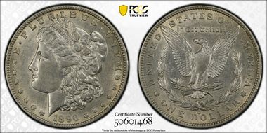 1896-O $1 AU53