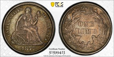 1877-CC 10C AU58