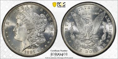 1881-S $1 N1