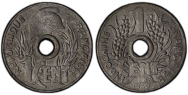 1940 1C Lec-108 12 Petals MS63