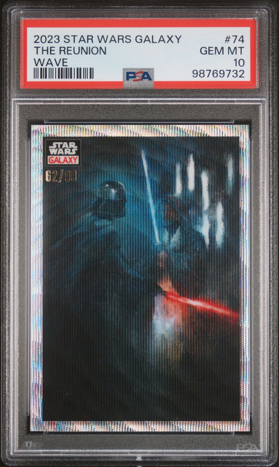 2023 Star Wars TOPPS CHROME STAR WARS GALAXY Refractor #74 The Reunion front