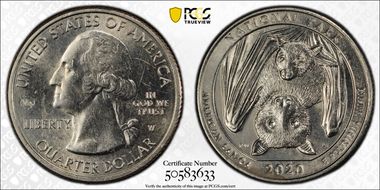 2020-W 25C American Samoa NP V75 N1