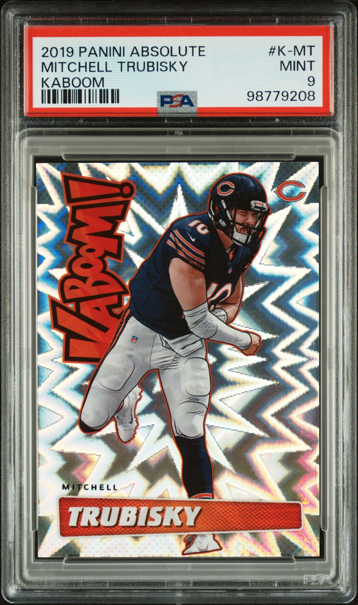 2019 Panini PANINI ABSOLUTE KABOOM! #K-MT Mitchell Trubisky front