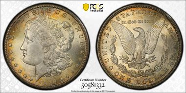 1889-S $1 MS65