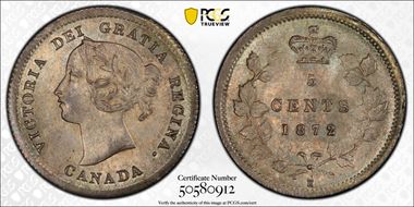 1872-H 5C ND Curved Blunt 7 MS65+